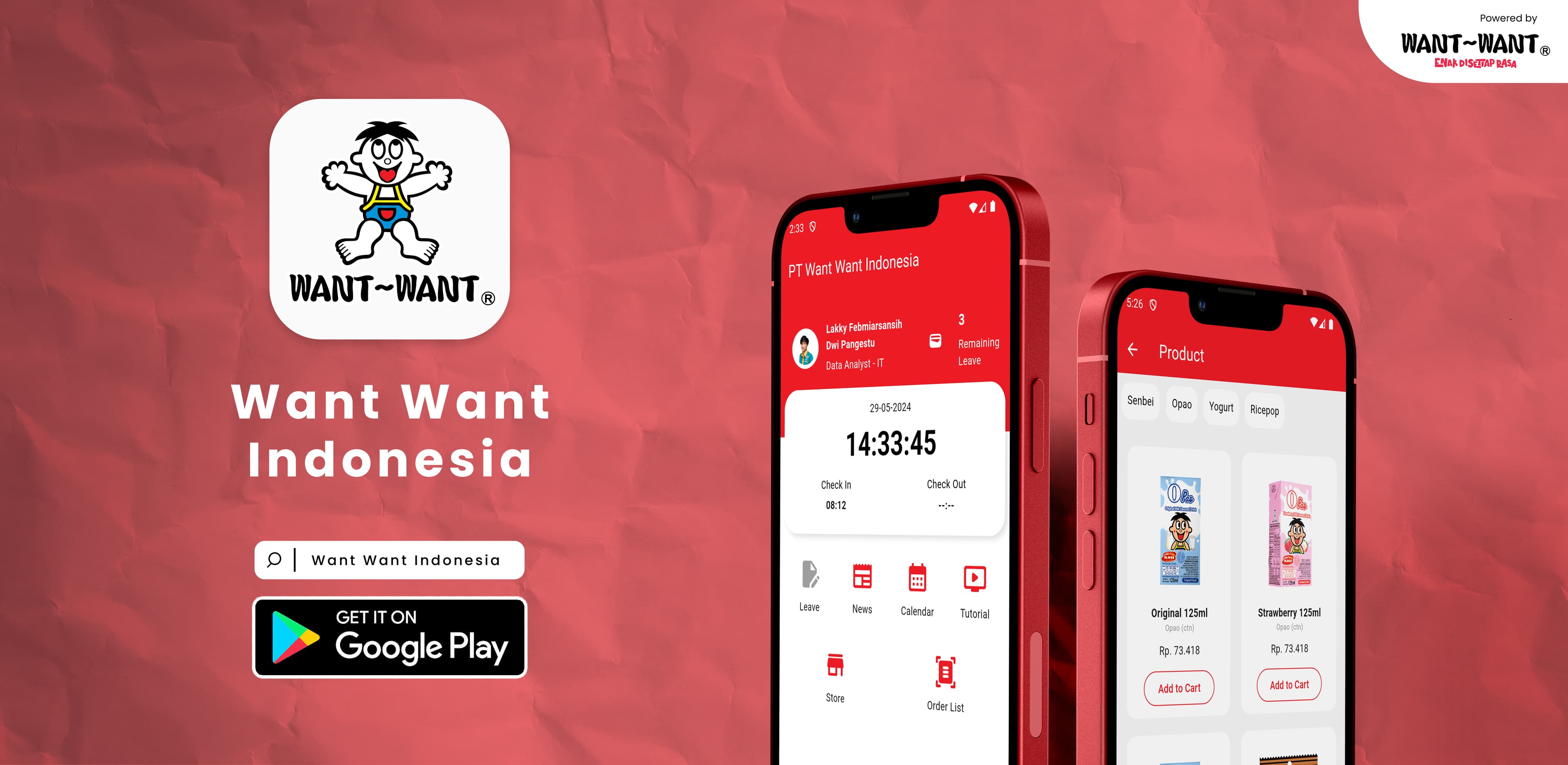 Want Want Indonesia App